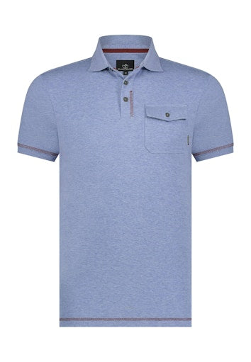 Polo's korte mouw blauw BlueFields