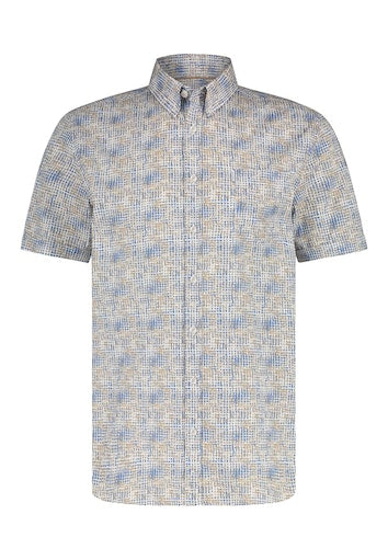 Hemden korte mouw beige State of Art