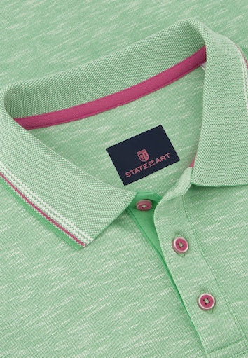 Polo's korte mouw groen State of Art