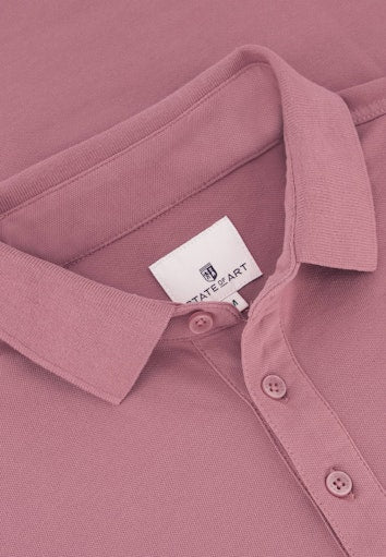 Polo's korte mouw roze State of Art