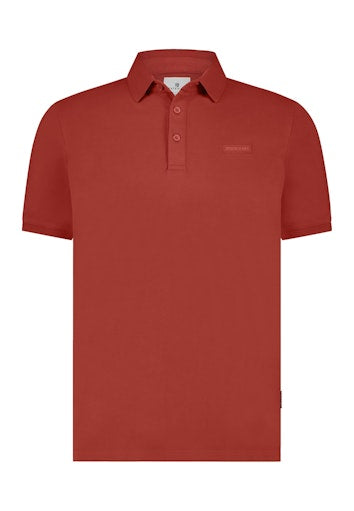 Polo's korte mouw rood State of Art