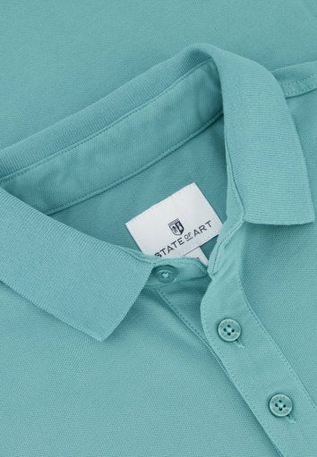 Polo's korte mouw blauw State of Art