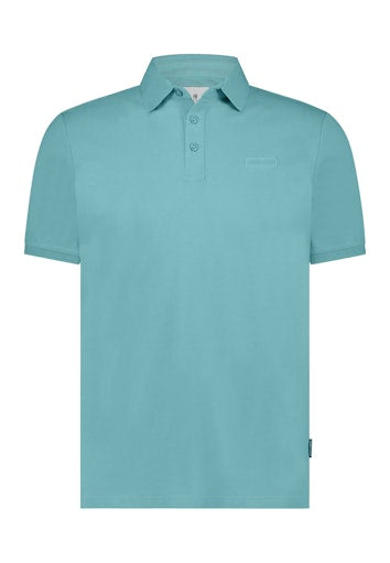 Polo's korte mouw blauw State of Art
