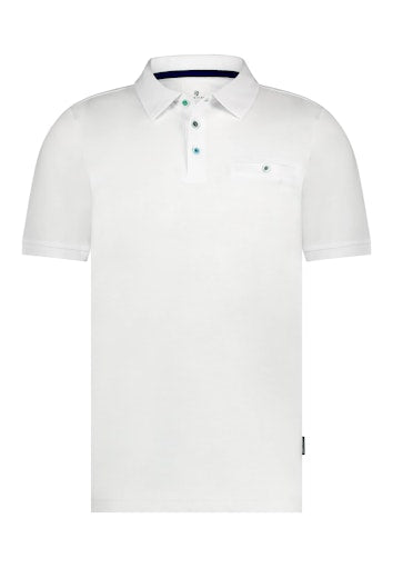 Polo's korte mouw wit State of Art