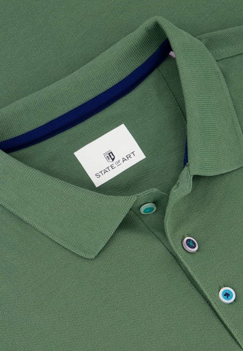 Polo's korte mouw groen State of Art