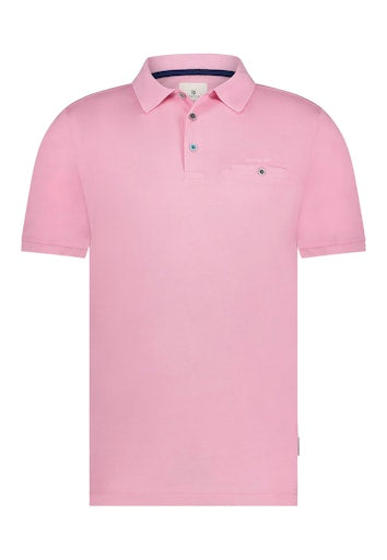 Polo's korte mouw roze State of Art