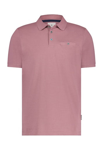 Polo's korte mouw roze State of Art