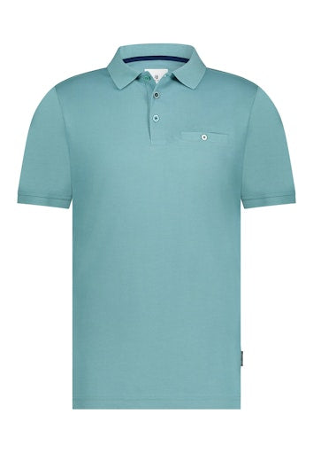 Polo's korte mouw blauw State of Art