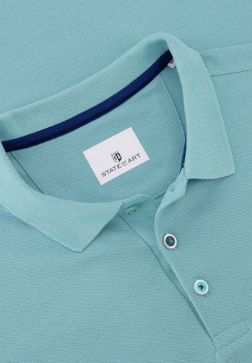 Polo's korte mouw blauw State of Art