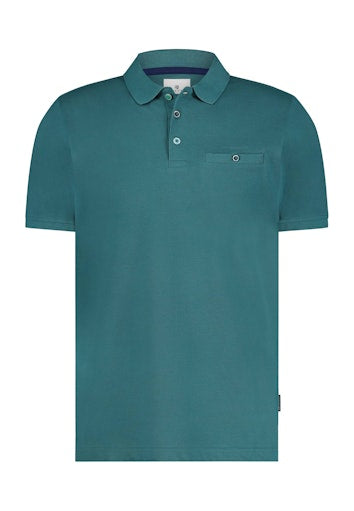 Polo's korte mouw blauw State of Art