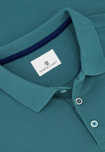 Polo's korte mouw blauw State of Art