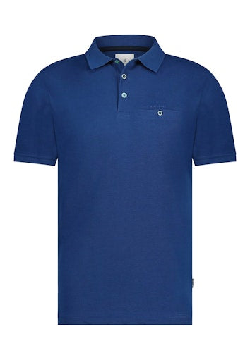 Polo's korte mouw blauw State of Art