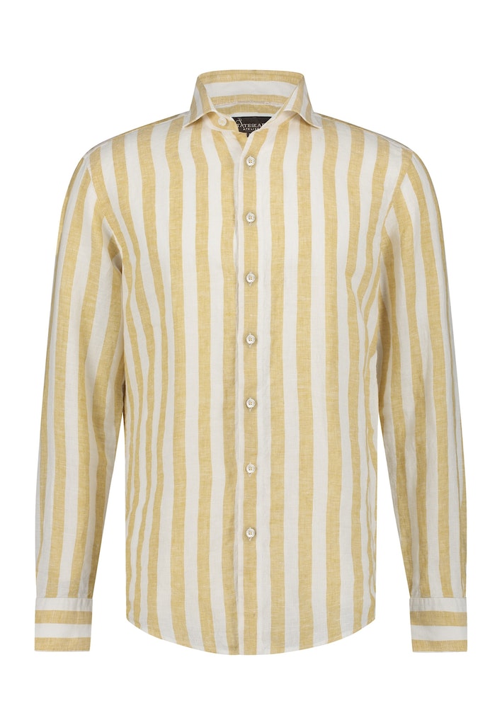 Hemden lange mouw geel State of Art