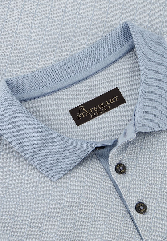 Polo's korte mouw grijs State of Art