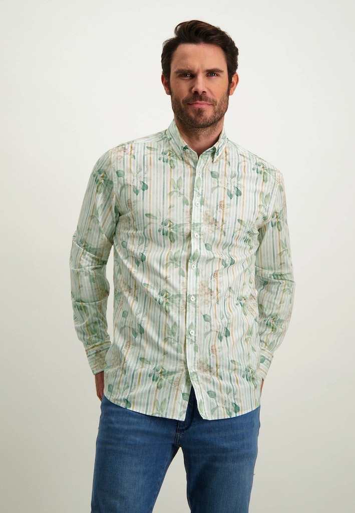 Hemden lange mouw wit State of Art