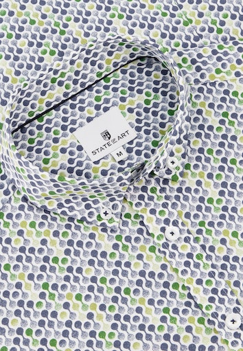 Hemden korte mouw multicolor State of Art