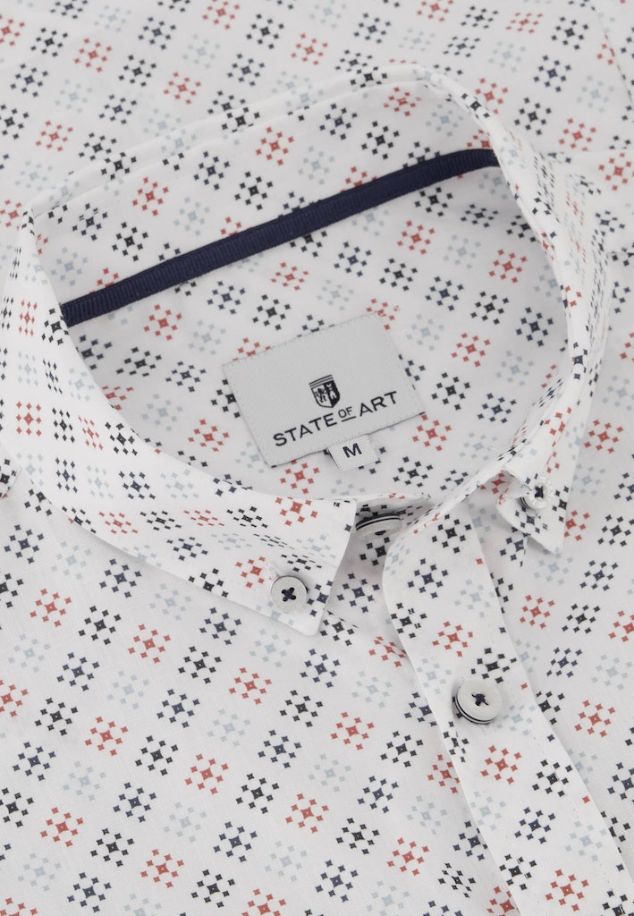 Hemden korte mouw multicolor State of Art