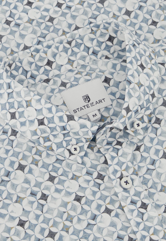 Hemden korte mouw wit State of Art