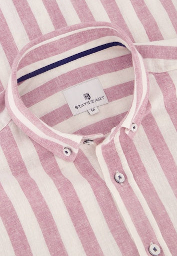 Hemden lange mouw roze State of Art