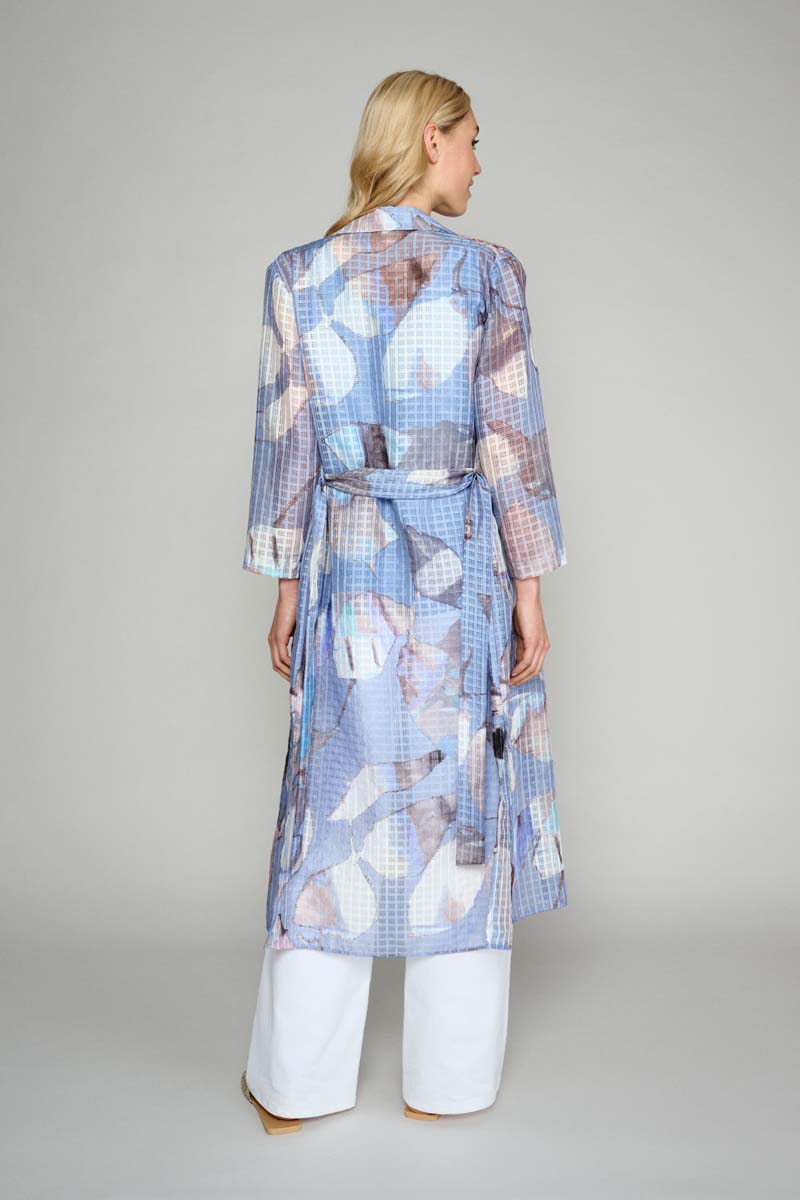 Blouses lange mouw blauw Marie Méro