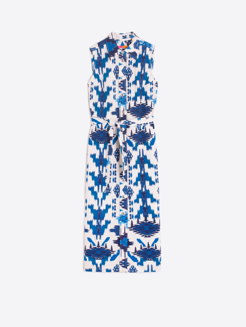 Jurken zonder mouw blauw Vilagallo