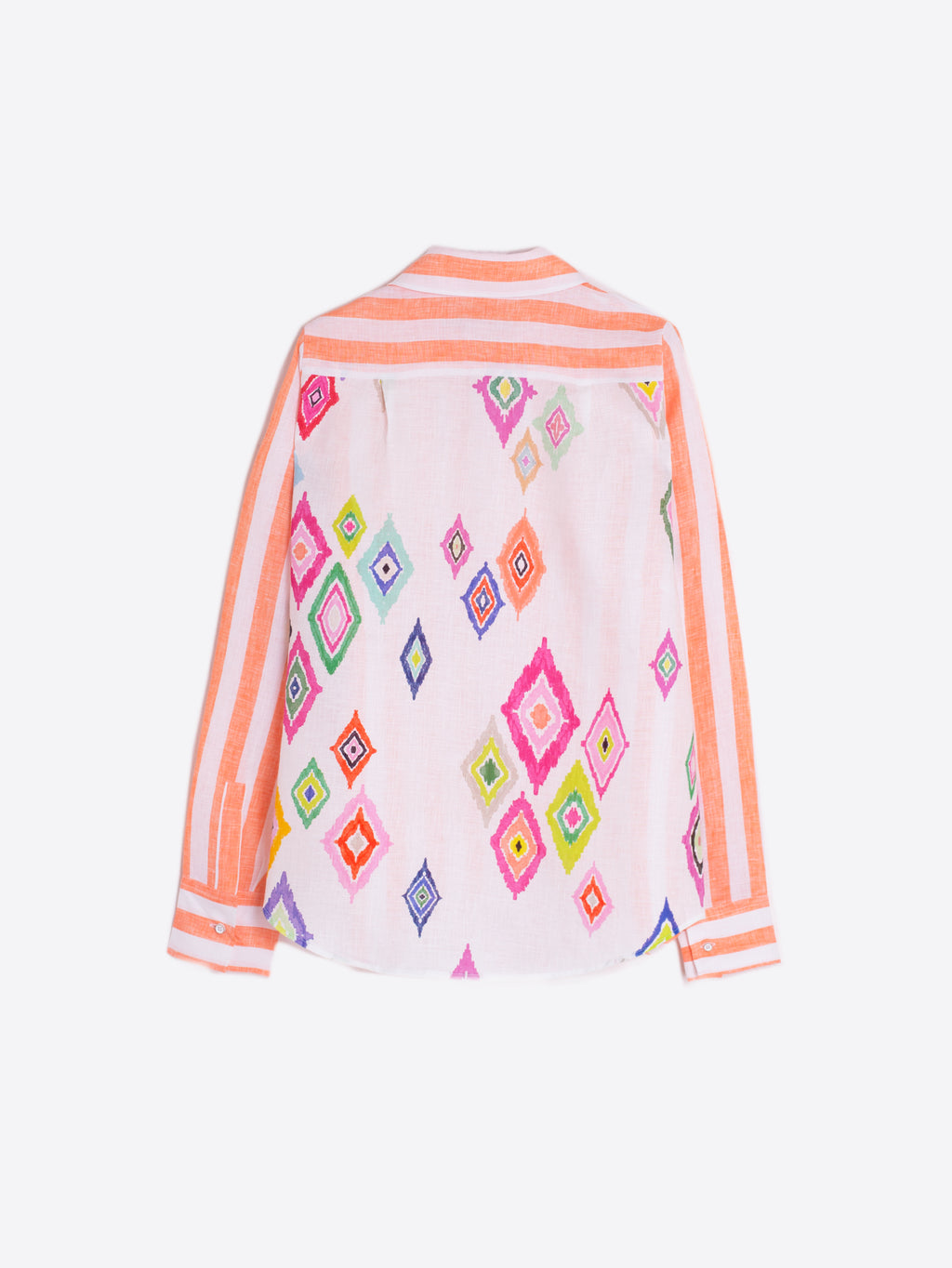 Blouses lange mouw oranje Vilagallo