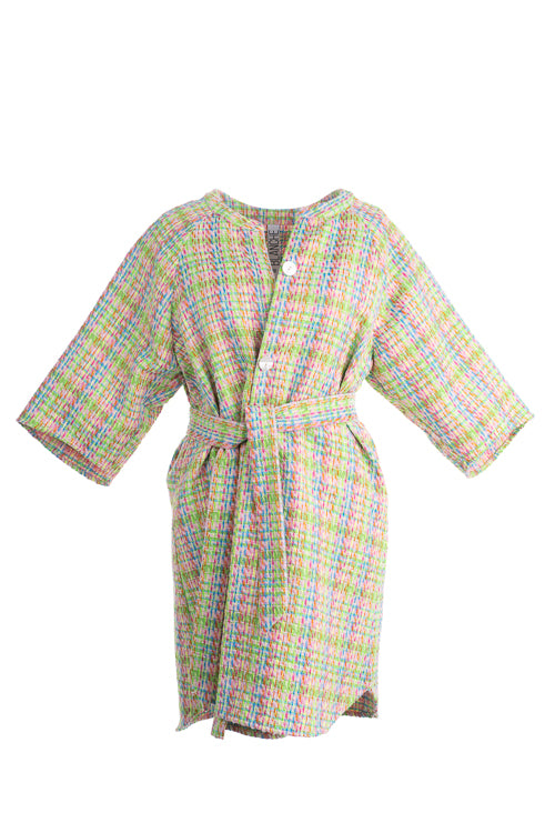 Jurken korte mouw multicolor Dame Blanche