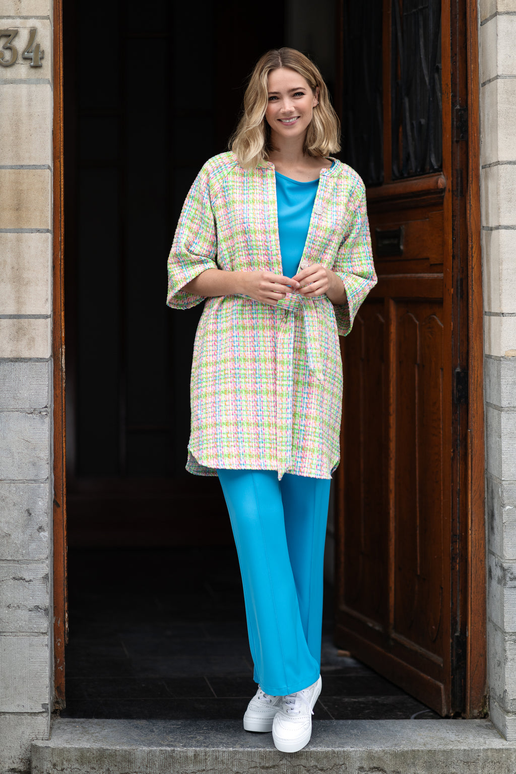 Broeken blauw Dame Blanche