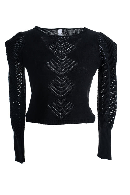 Pulls zwart Dame Blanche