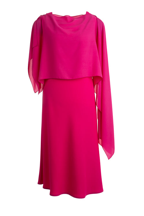 Jurken korte mouw roze Dame Blanche