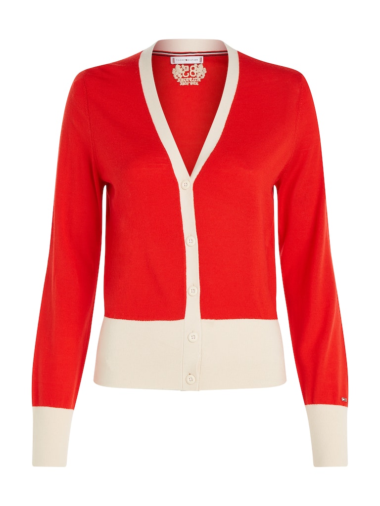 Cardigans rood Tommy Hilfiger