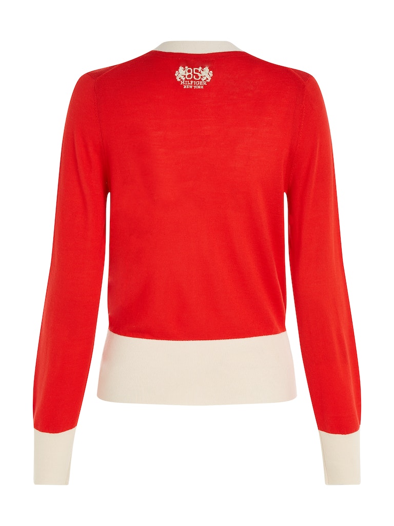 Cardigans rood Tommy Hilfiger