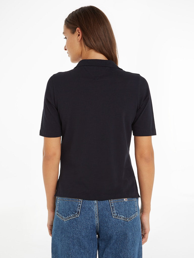 Polo's korte mouw navy Tommy Hilfiger