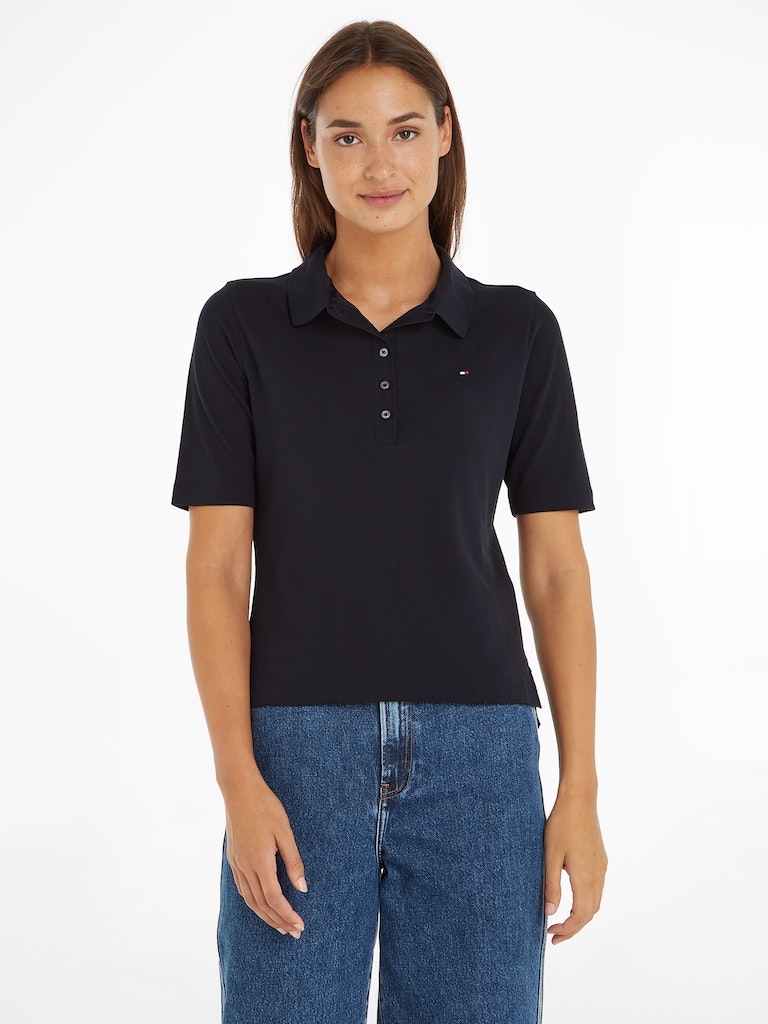 Polo's korte mouw navy Tommy Hilfiger