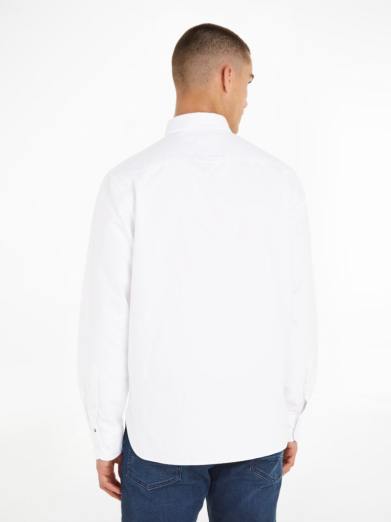 Hemden lange mouw wit Tommy Hilfiger