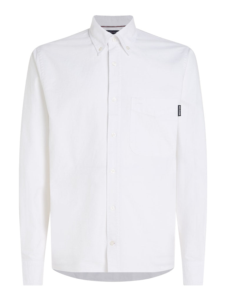 Hemden lange mouw wit Tommy Hilfiger