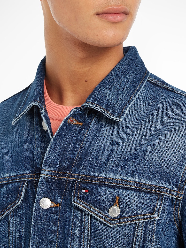 Jeansjassen blauw Tommy Hilfiger