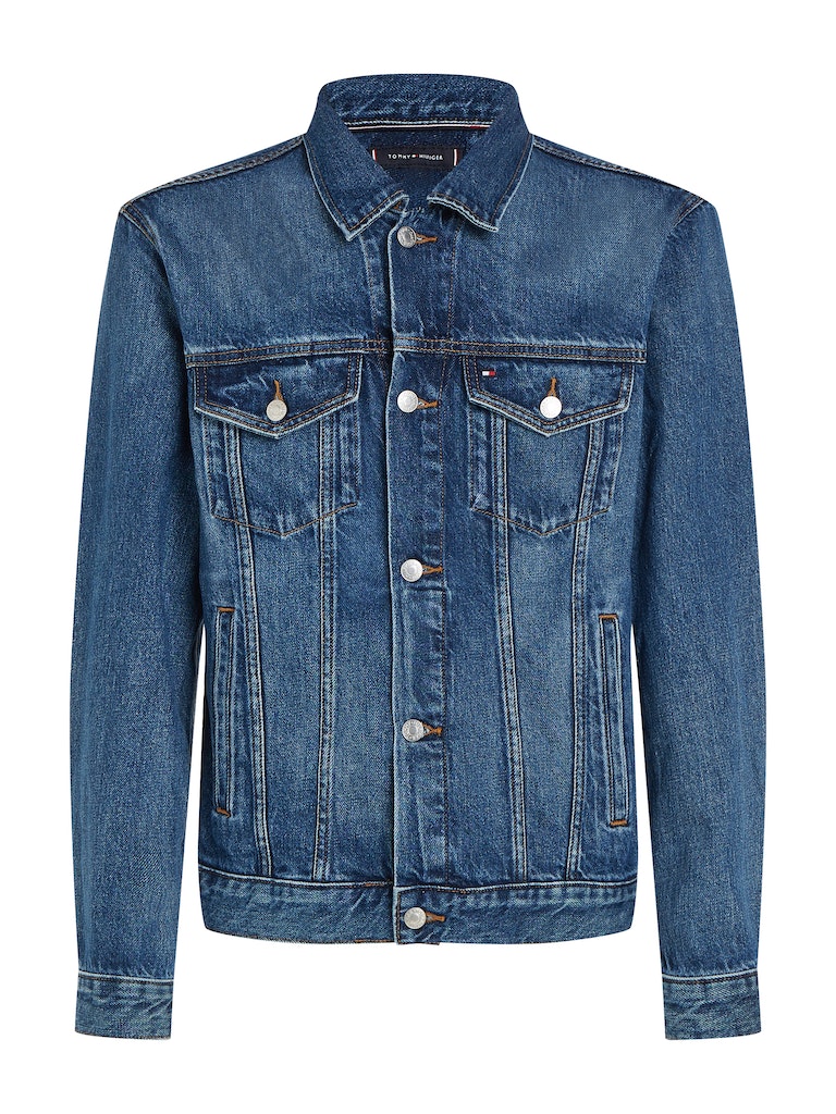 Jeansjassen blauw Tommy Hilfiger
