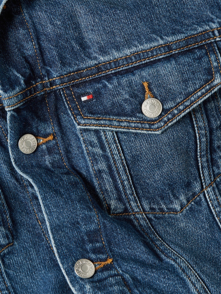 Jeansjassen blauw Tommy Hilfiger