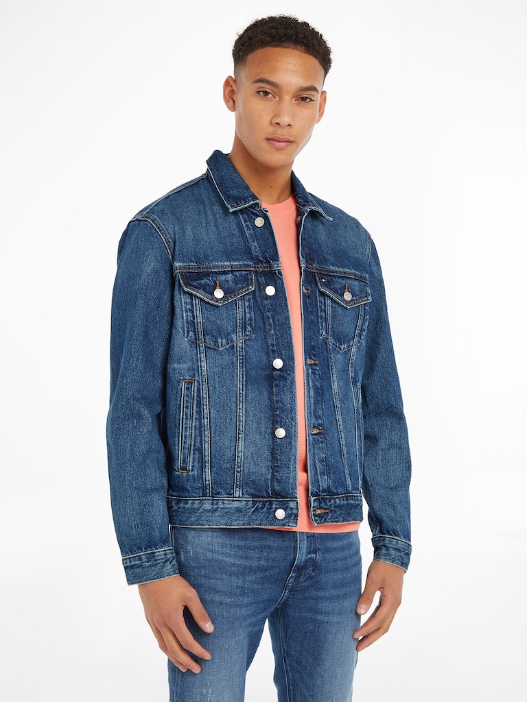 Jeansjassen blauw Tommy Hilfiger