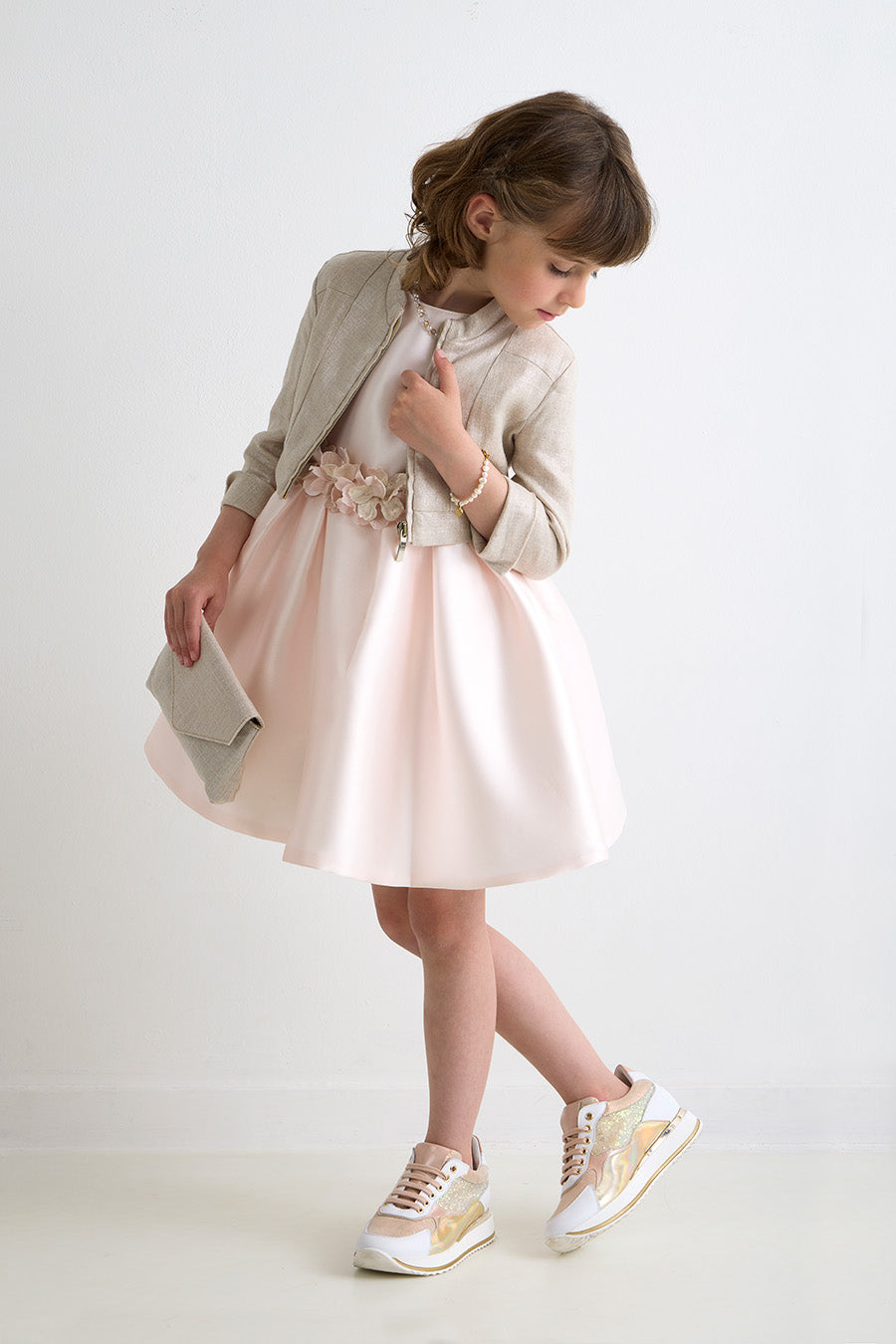 Jassen beige Miss Leod