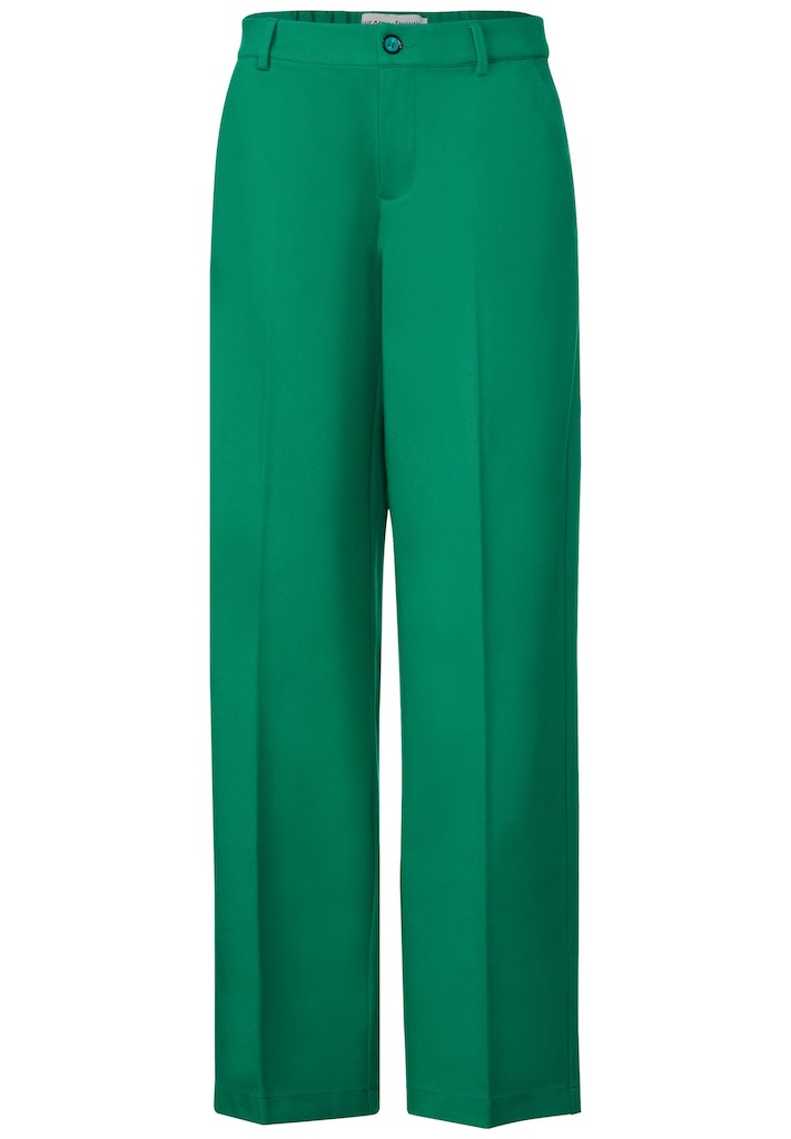 Broeken groen Street One