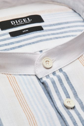 Hemden lange mouw blauw DIGEL