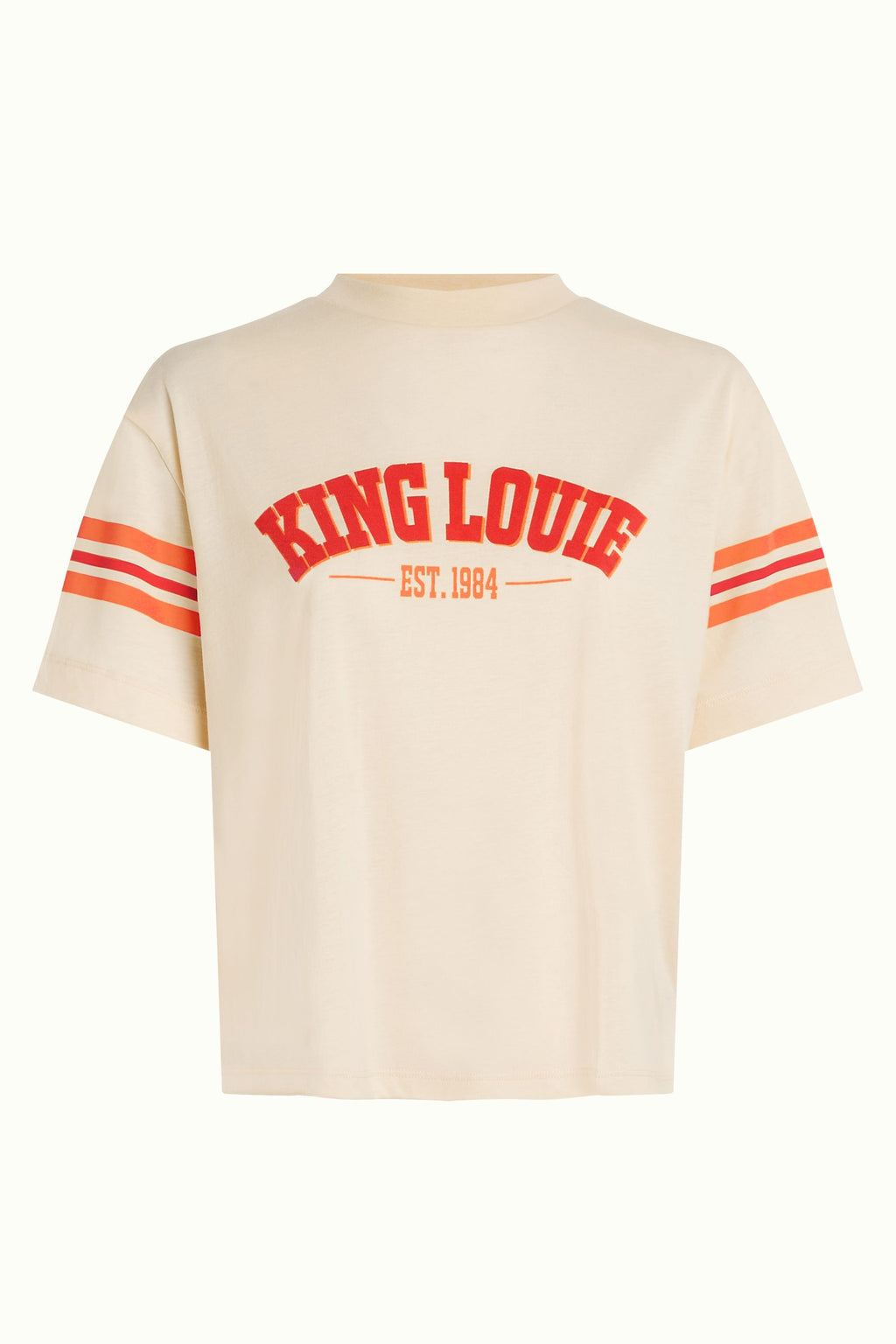 T-shirts korte mouw wit King Louie