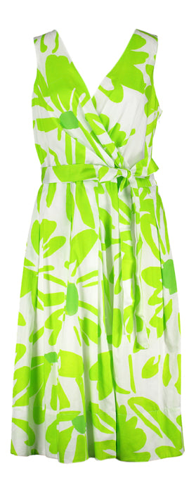 Jurken zonder mouw groen Atmos