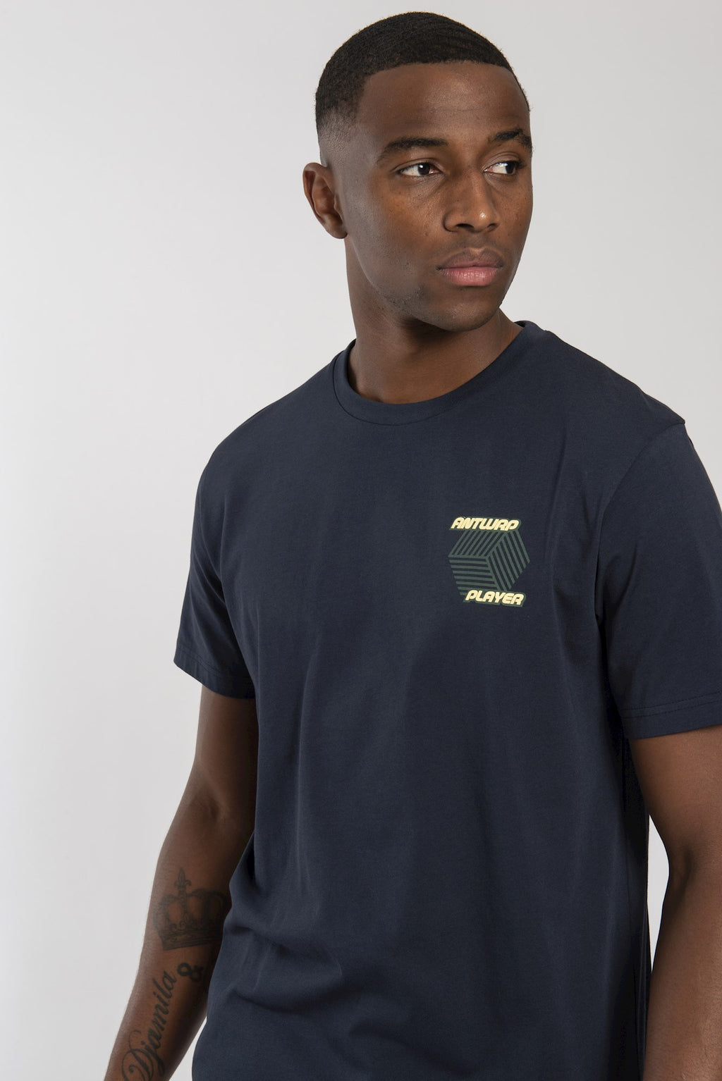 T-shirts korte mouw blauw ANTWRP