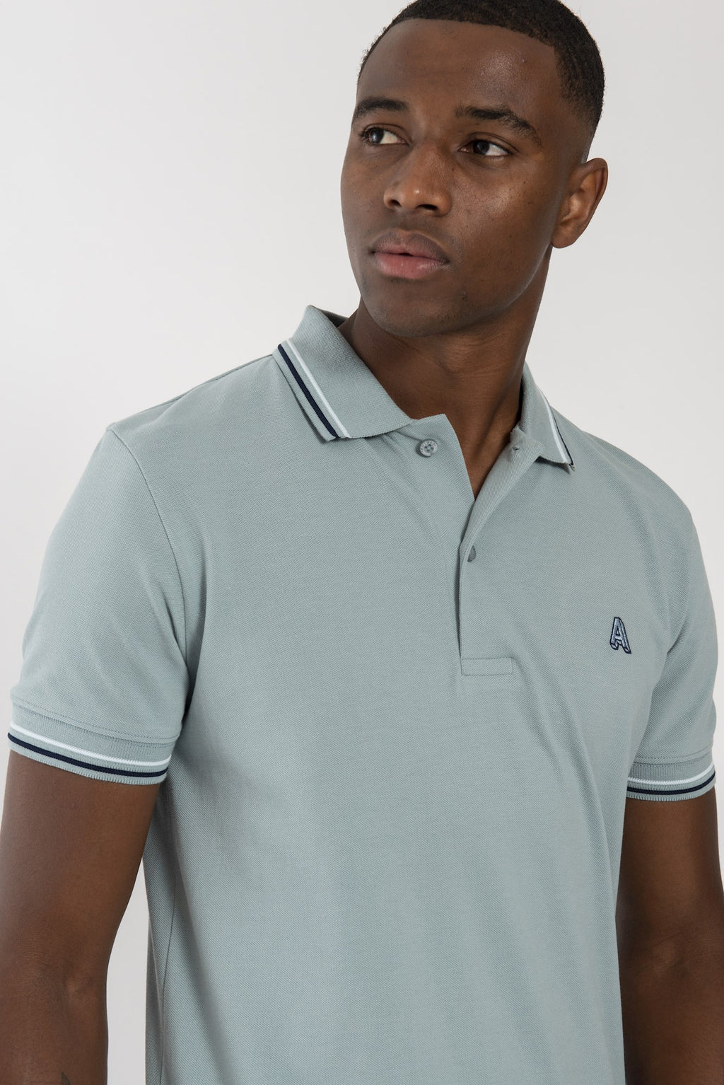 Polo's korte mouw blauw ANTWRP