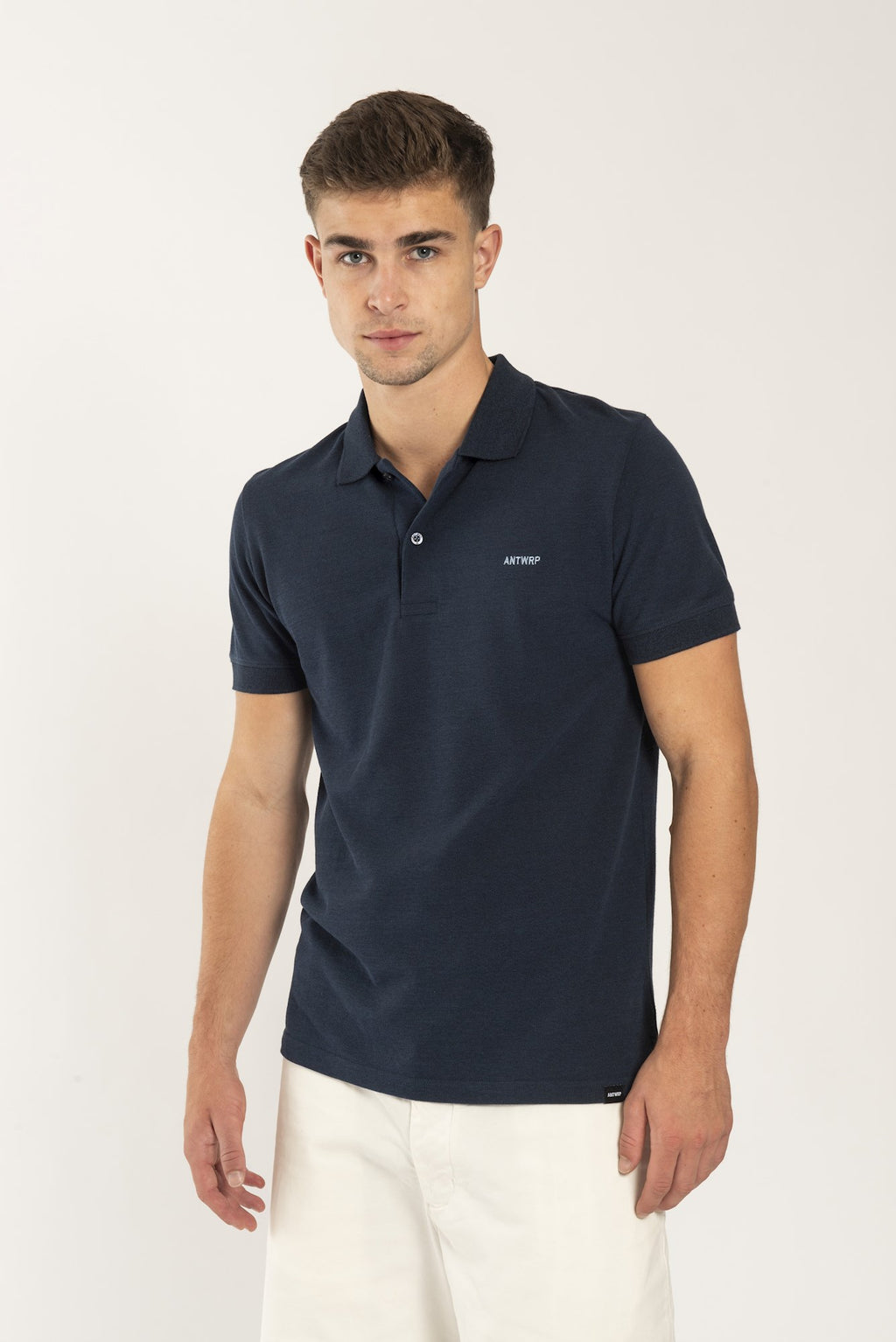Polo's korte mouw blauw ANTWRP