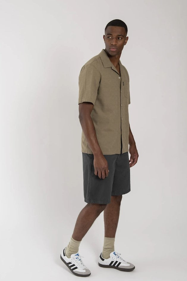 Hemden korte mouw groen ANTWRP