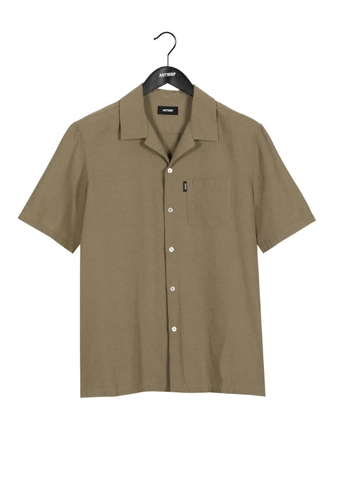 Hemden korte mouw groen ANTWRP